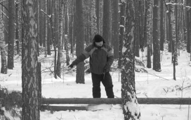 Сказ о том, как два ... решили зимой в лес сходить. Январь 2014