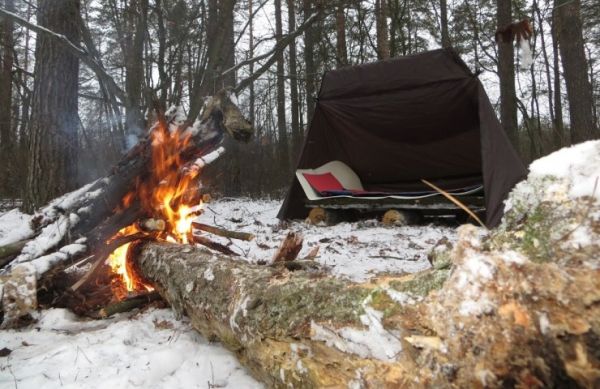 Тент - намет Zimov'e коричневий