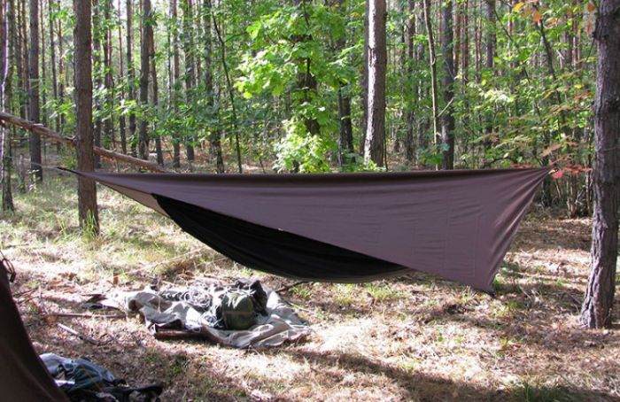 Туристичний тент Asket коричневий