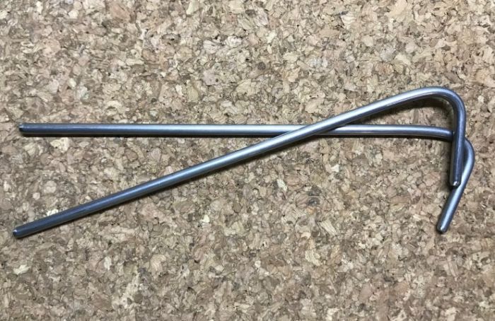 Кілочки кутові нержавіючі