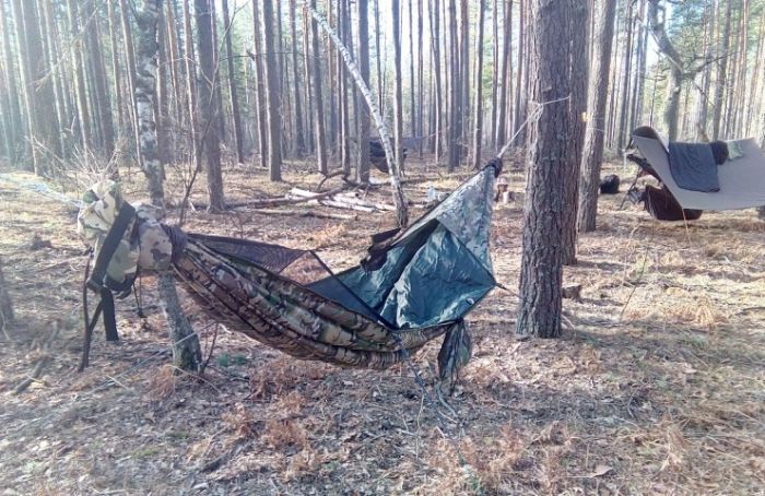 Гамак Piligrim WoodLand з москітною сіткой