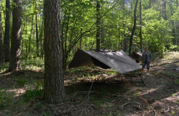 Туристичний тент Sota зелений