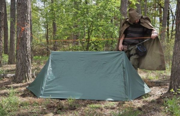 Тент - намет Lezhka зелений