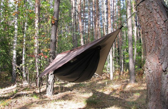 Туристичний тент Asket коричневий