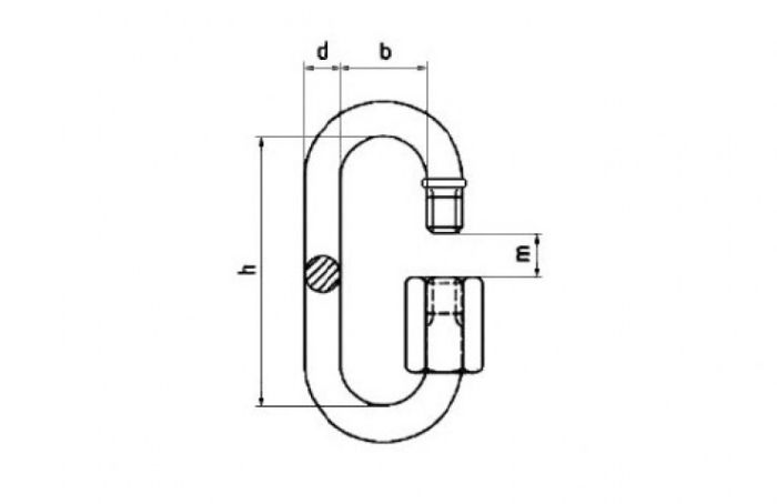 Карабин винтовой 5 мм