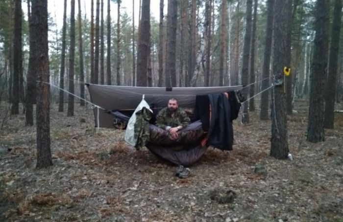 Утеплений підгамачник (underquilt) Podklad
