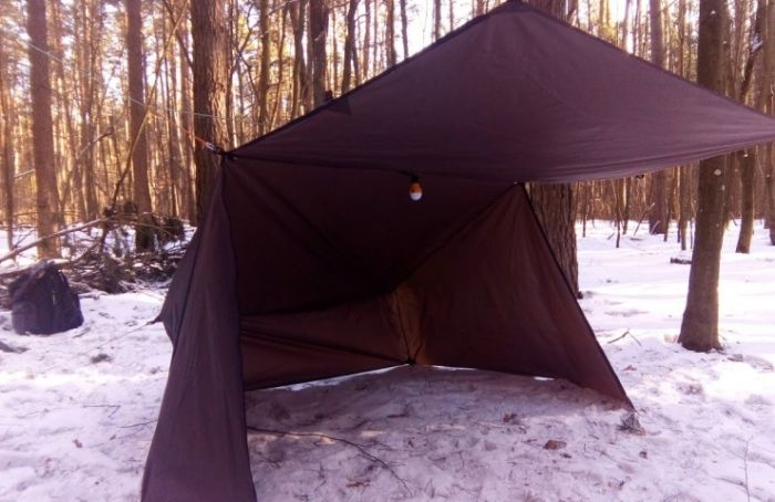 Тент - намет Zimov'e коричневий