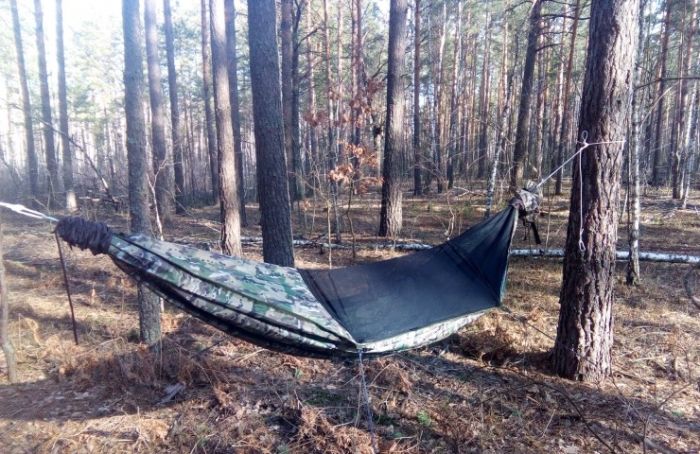 Гамак Piligrim WoodLand з москітною сіткой