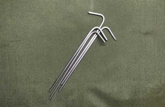 Кілочки кутові нержавіючі