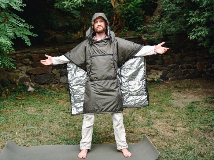 Комплект 18 в 1 Пончо Felon Urban + Жилет трансформер Berloga Wing