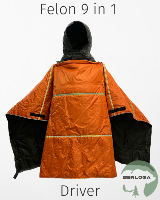 9 в 1 Пончо трансформер  Felon Driver
