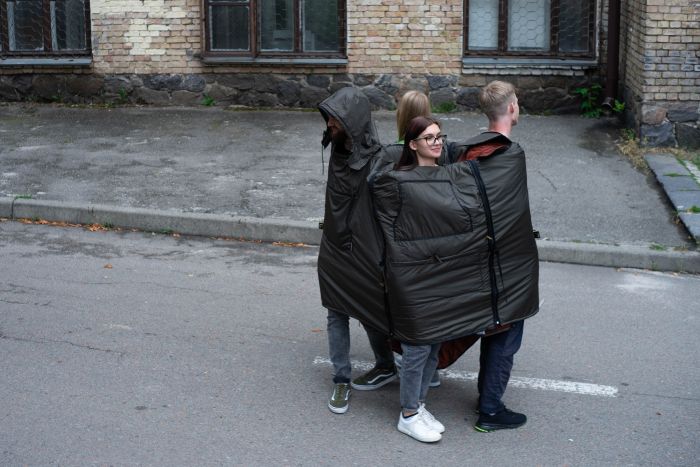 Комплект 18 в 1 Пончо Felon Urban + Жилет трансформер Berloga Wing