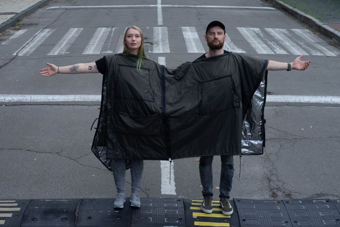 Комплект 18 в 1 Пончо Felon Urban + Жилет трансформер Berloga Wing