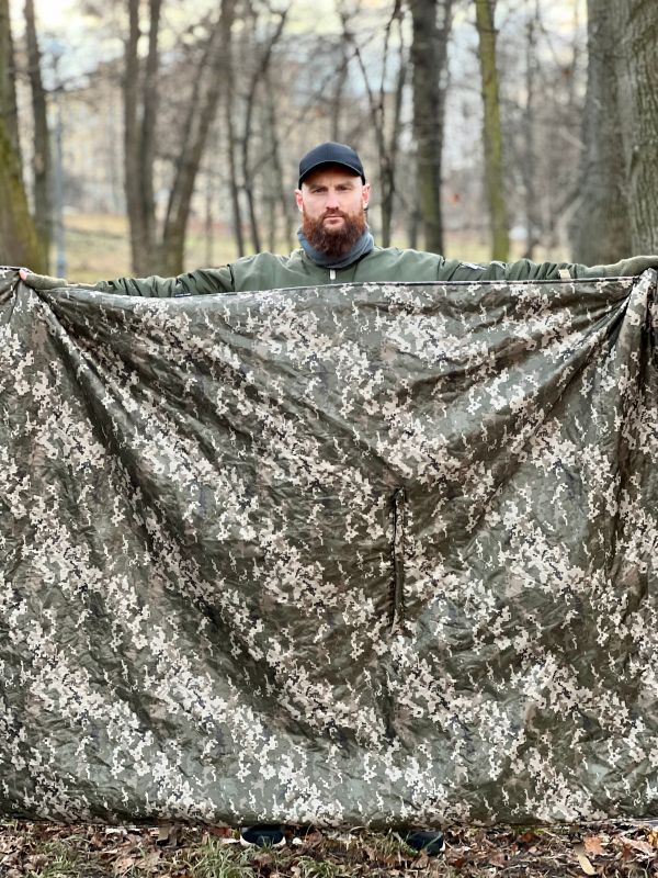 8 в 1 Пончо трансформер Felon Army (мм14 - "ляпка")