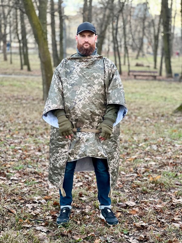 8 в 1 Пончо трансформер Felon Army (мм14 - "ляпка")