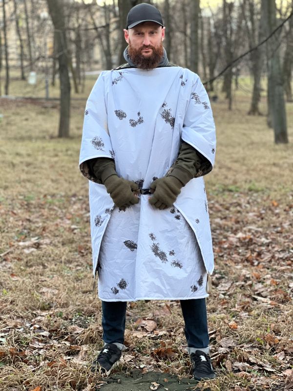 8 в 1 Пончо трансформер Felon Army (мм14 - "ляпка")