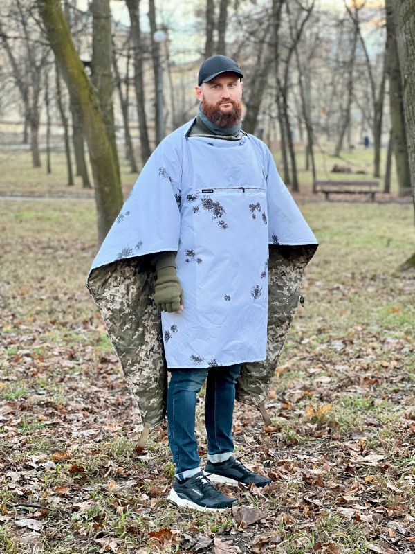 8 в 1 Пончо трансформер Felon Army (мм14 - "ляпка")