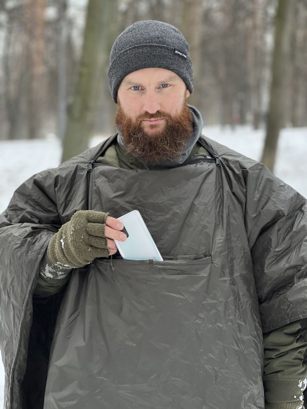 8 в 1 Пончо трансформер Felon Army (хакі)