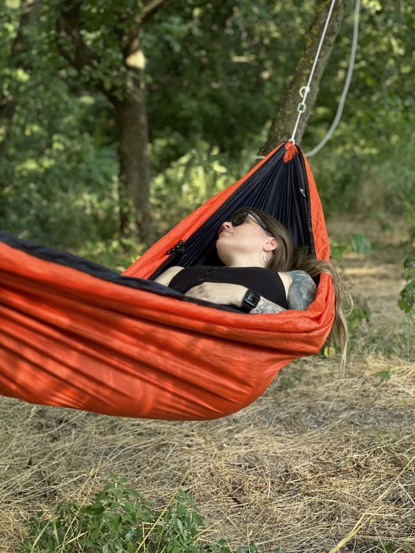 Гамак Lenivec Premium Red