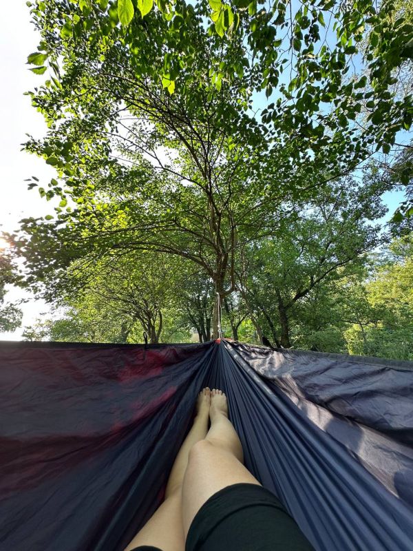 Гамак Lenivec Premium Red